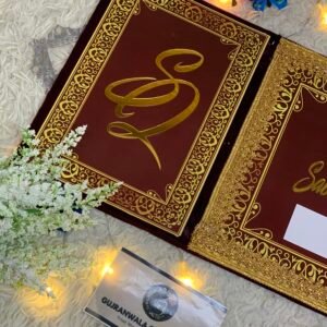 Double Door Nikah booklet